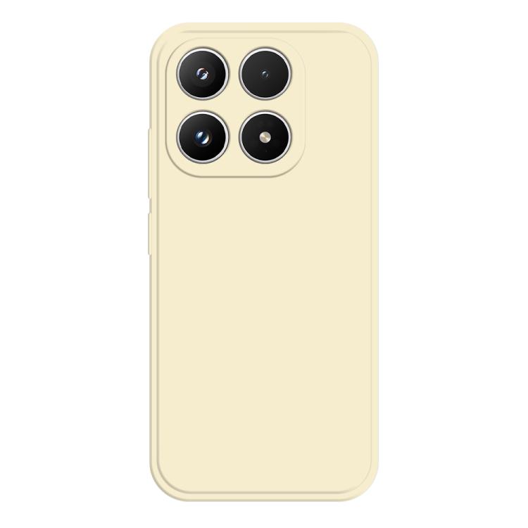 For Xiaomi 17 Imitation Liquid Silicone Phone Case(White)