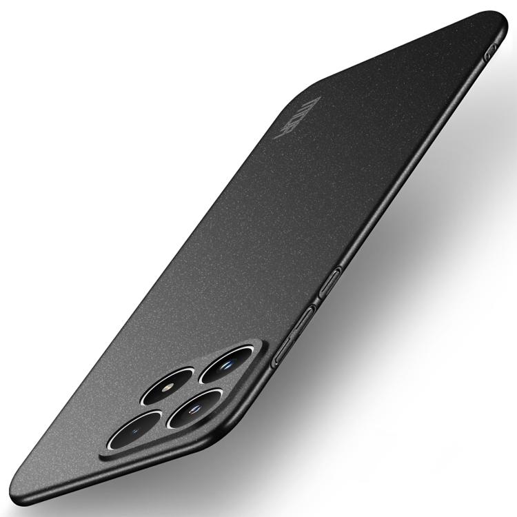 For Xiaomi 17 MOFI Fandun Series Frosted PC Ultra-thin All-inclusive Phone Case(Black)