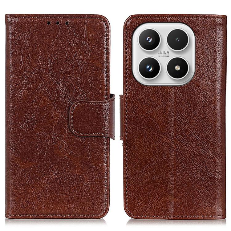 For Xiaomi 17 Nappa Texture Horizontal Flip Leather Phone Case(Brown)