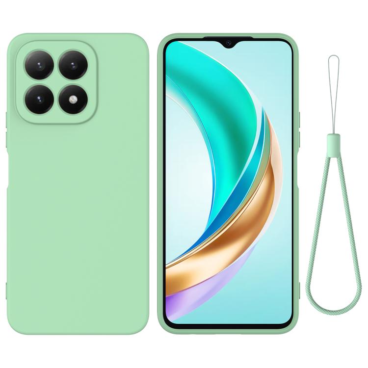 For Xiaomi 17 Solid Color Liquid Silicone Dropproof Full Coverage Phone Case(Green)