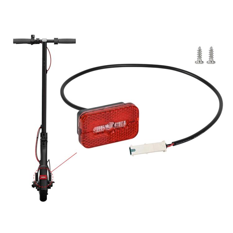 For Xiaomi 3 Lite Electric Scooter Wired Rear Tail Light 40cm Cable Length