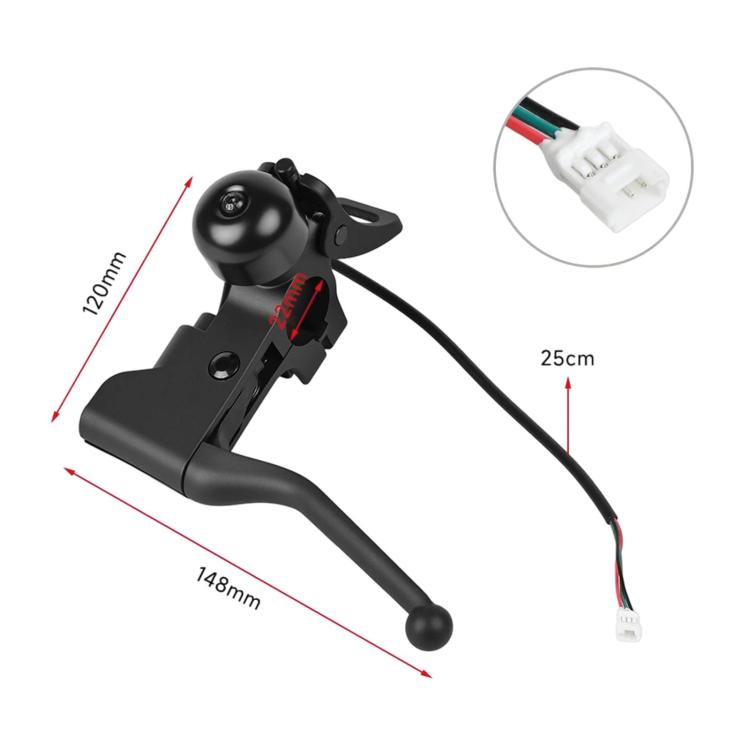 For Xiaomi 5 25cm Scooter Brake Lever Repair Spare Parts