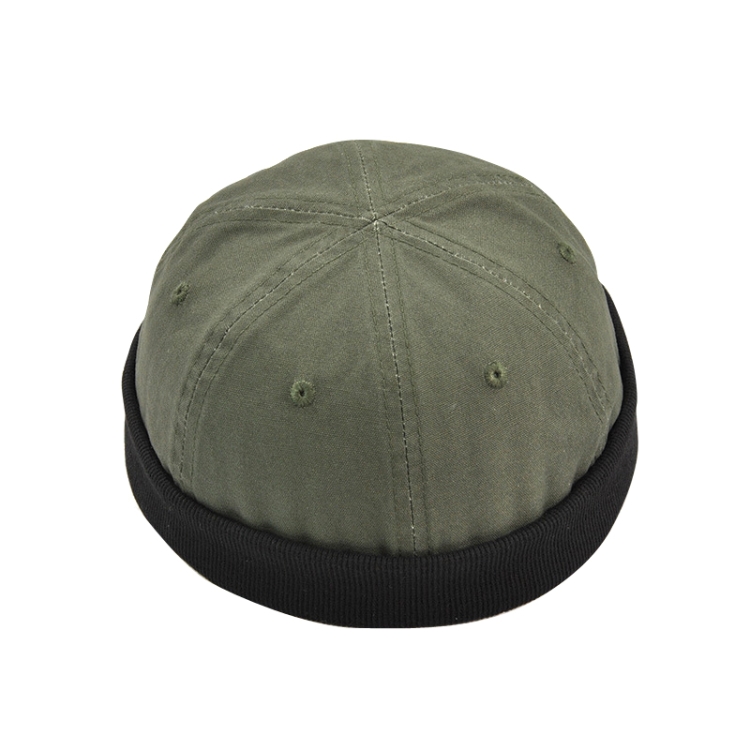 G12606 Landlord Hat Retro Wild Melon Skin Cap Watermelon Hat, Size: 60cm(Army Green)