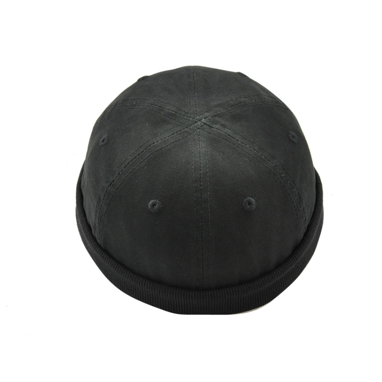 G12606 Landlord Hat Retro Wild Melon Skin Cap Watermelon Hat, Size: 60cm(Black)