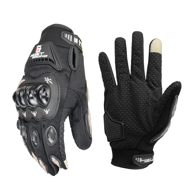 GHOST RACING GR-ST04 Motorcycle Gloves Anti-Fall Full Finger Riding Touch Gloves, Size: XXL(Gray)