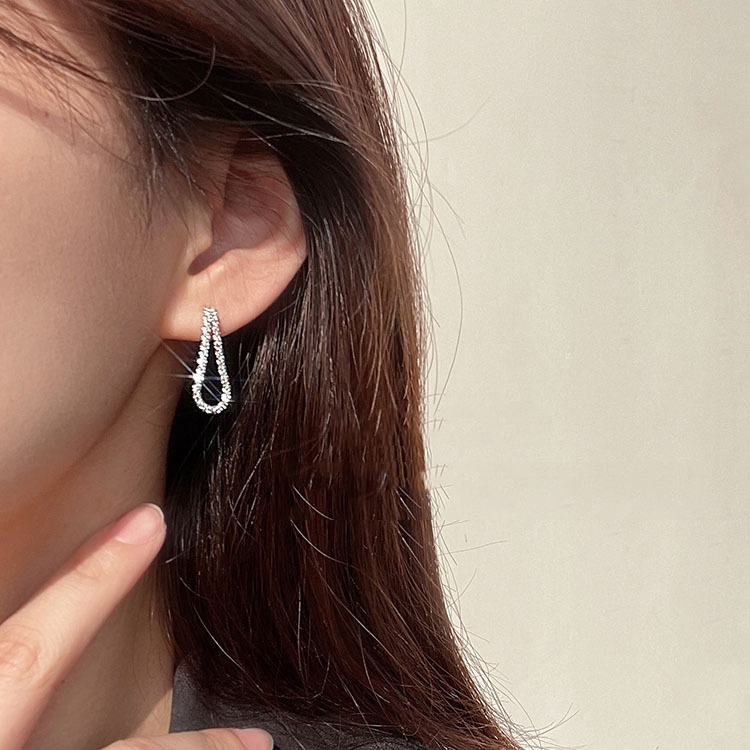 Gypsophila Tassel Earrings Long Elegant Earrings, Color: 834 Water Drop