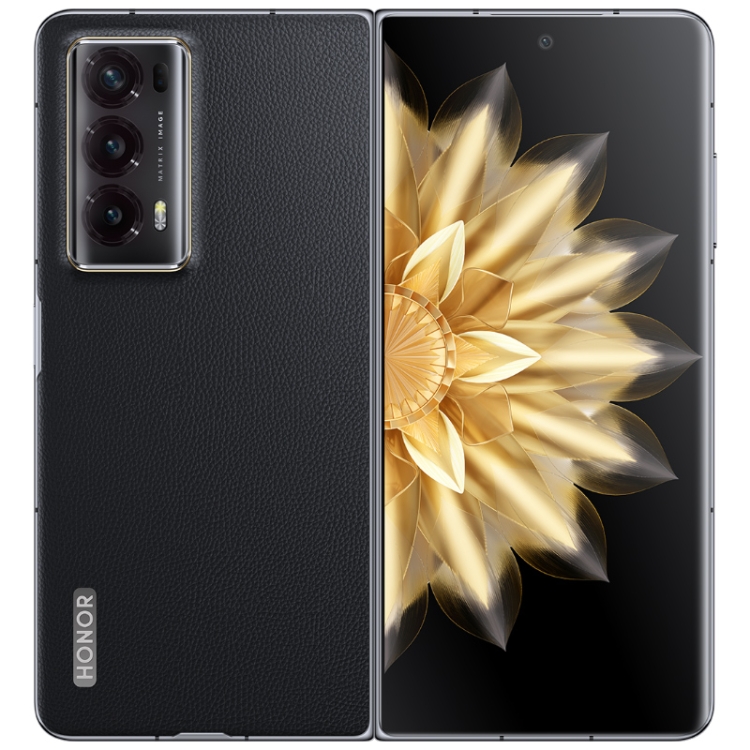 Honor Magic V2 5G, 16GB+512GB, 7.92 inch + 6.43 inch MagicOS 7.2 Snapdragon 8 Gen2  Octa Core up to 3.36GHz, Network: 5G, OTG, Not Support Google Play(Black)
