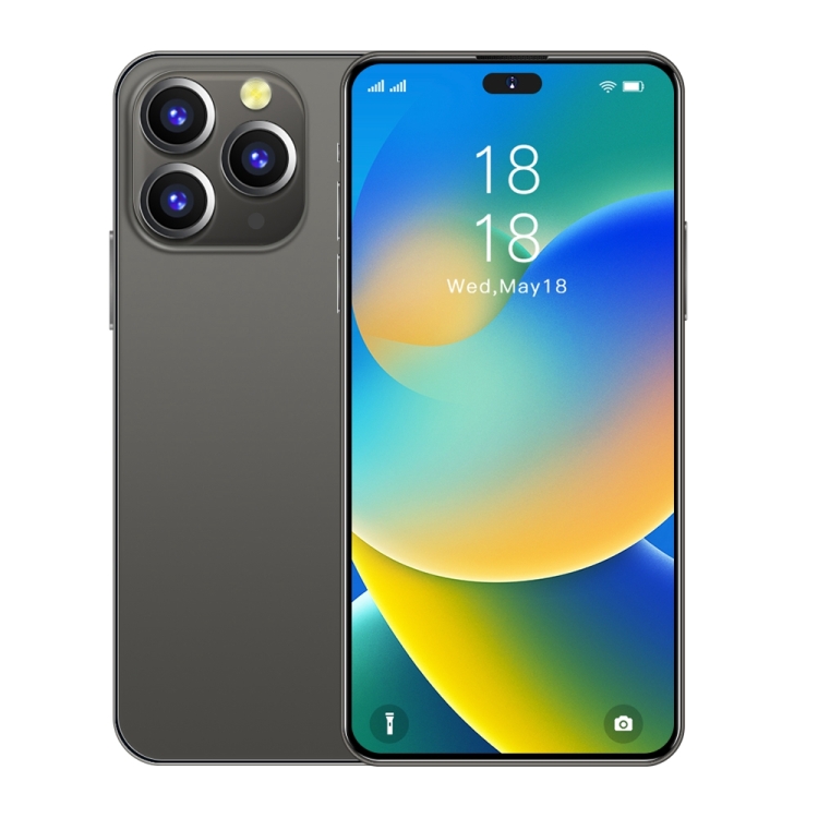 i14 Pro Max / H208A, 3GB+32GB, 6.5 inch Dynamic Island Screen, Face Identification, Android 8.1 MTK6753 Octa Core, Network: 4G (Black)