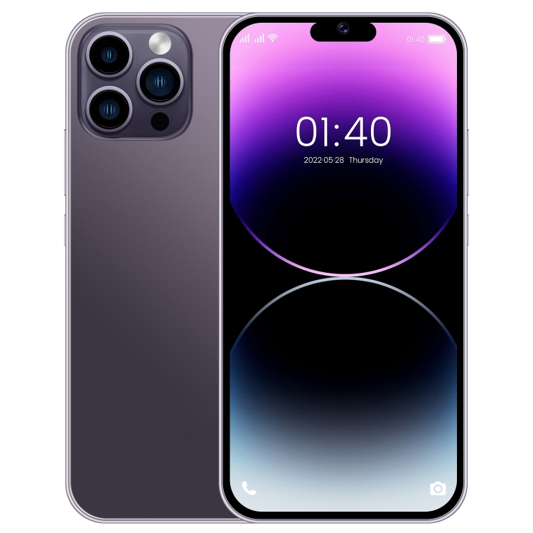 I14 Pro / N85 4G, 1GB+8GB, 6.1 inch Screen, Face Identification, Android 8.1 MTK6737 Quad Core, Network: 4G, Dual SIM(Purple)