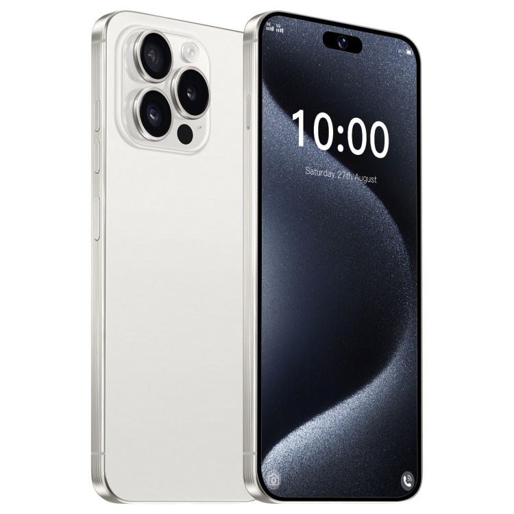 i15 Pro Max / VD1, 3GB+32GB, 6.79 inch Screen, Face Identification, Android 8.1 MTK6753 Octa Core, Network: 4G, Dual SIM(White)