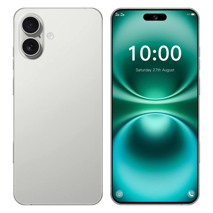 I16 Plus / RAi5, 3GB+64GB, 6.56 inch Android 10 MTK6739 Quad Core, Network: 4G, Dual SIM, Plug:UK Plug(White)