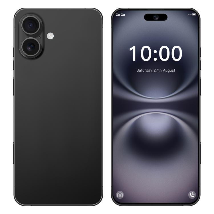 I16 Plus / RAi5, 3GB+64GB, 6.56 inch Android 10 MTK6739 Quad Core, Network: 4G, Dual SIM, Plug:US Plug(Black)