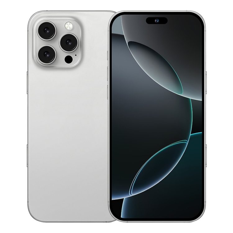 i16 Pro Max / A08, 3GB+32GB, 6.73 inch Screen, Face Identification, Android 8.1 MTK6753 Octa Core, Network: 3G, Dual SIM, EU Plug (White)