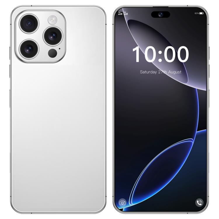 I16 Pro Max / RAi3, 3GB+64GB, 6.56 inch Android 10 MTK6739 Quad Core, Network: 4G, Dual SIM, Plug:UK Plug(White)