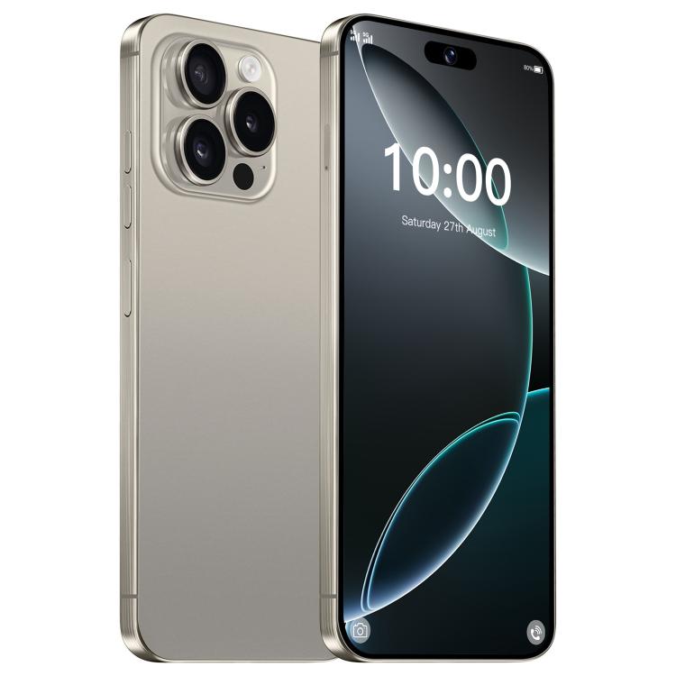 I16 Pro Max / VD1, 3GB+32GB, 6.8 inch Android 10 MTK6753 Octa Core, Network: 4G, Dual SIM, Plug:UK Plug(Grey)