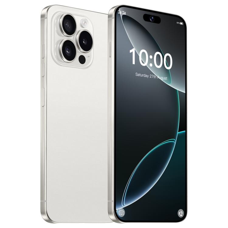 I16 Pro Max / VD1, 3GB+32GB, 6.8 inch Android 10 MTK6753 Octa Core, Network: 4G, Dual SIM, Plug:UK Plug(White)