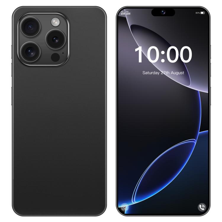 I16 Pro Max / ZPT93, 2GB+16GB, 6.26 inch Android 8.1 MTK6737 Quad Core, Network: 4G, Dual SIM, Plug:EU Plug(Black)
