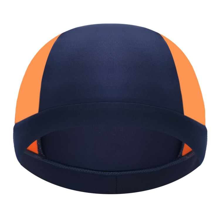 Ice Silk Riding Cap Outdoor Mountain Bike Helmet Inner Hat Sunscreen Absorbent Wicking Sports Cap, Size: Free code(Royal Blue)