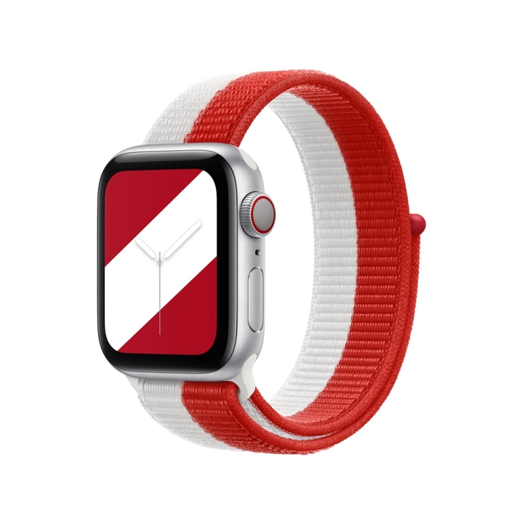 International Series Loopback Watch Bands For Apple Watch Series 9&8&7 41mm / SE 3&SE 2&6&SE&5&4 40mm / 3&2&1 38mm(Canada)