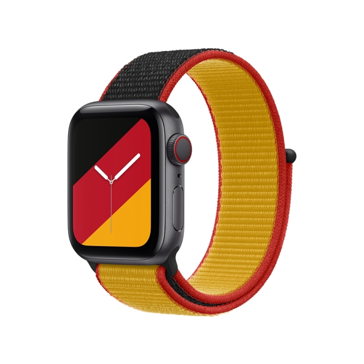 International Series Loopback Watch Bands For Apple Watch Series 9&8&7 41mm / SE 3&SE 2&6&SE&5&4 40mm / 3&2&1 38mm(German)