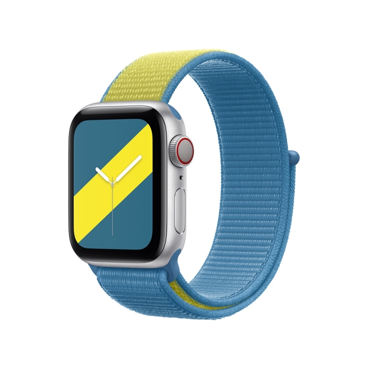 International Series Loopback Watch Bands For Apple Watch Series 9&8&7 41mm / SE 3&SE 2&6&SE&5&4 40mm / 3&2&1 38mm(Sweden)