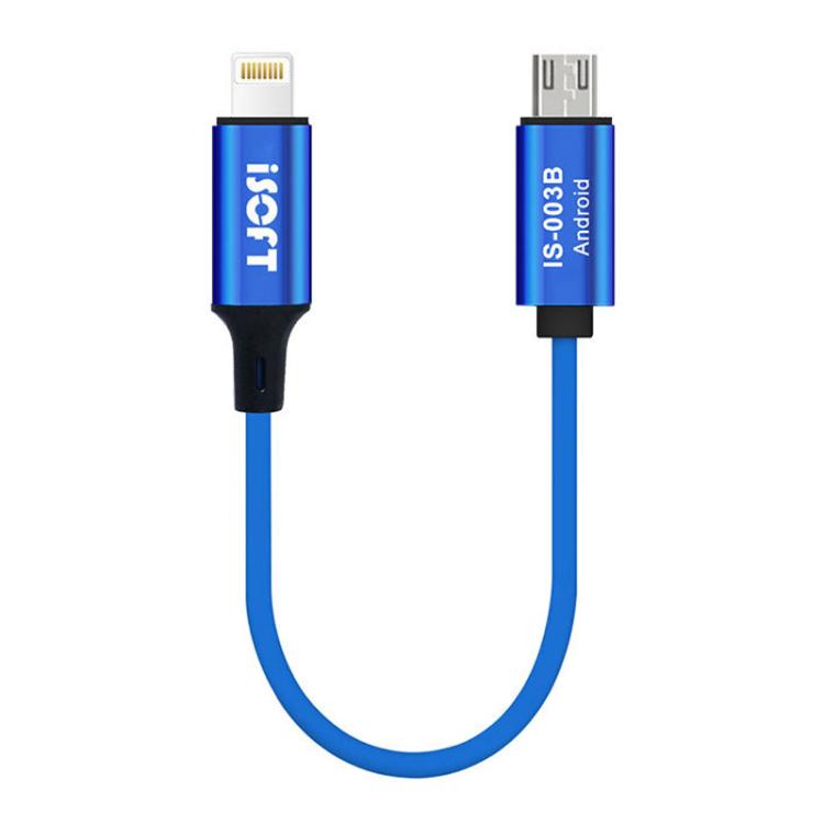 ISOFT IS-003B 8 Pin To USB Phone Repair Data Transfer Combo Cable
