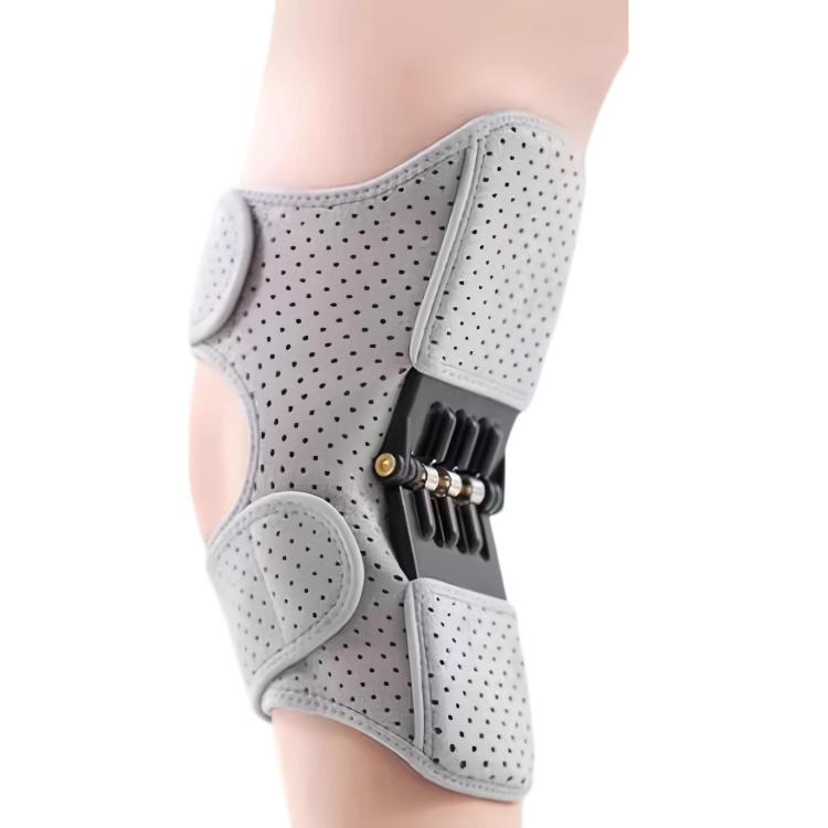 Knee Brace Patellar Strap For Walking Leg Support Stair Climbing Assistance(Gray)