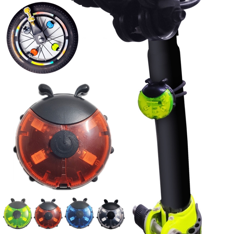 Ladybug Wheel Light Children Balance Bike Bicycle Hub Light, Color: Manual&Automatic/Random Color Delivery