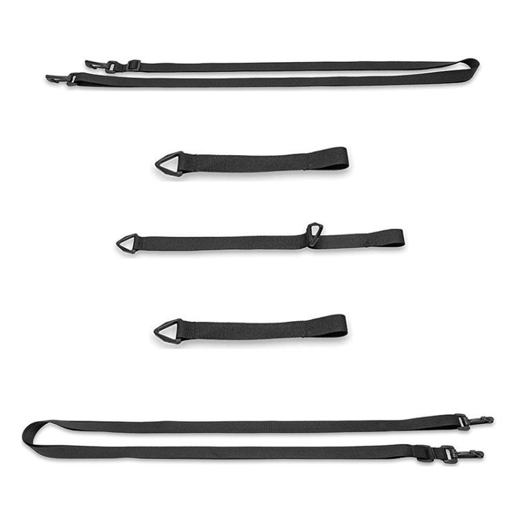 Large Outdoor Umbrella Fixed Strap Patio Umbrella Windproof Strap Adjustable Hook Fixed Strap(Black)