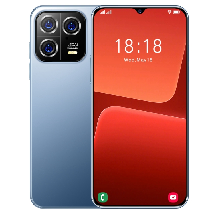 M13Pro / B52, 1GB+16GB, 6.5 inch, Face Identification, Android 8.1 MTK6580A Quad Core, Network: 3G, OTG (Sky Blue)