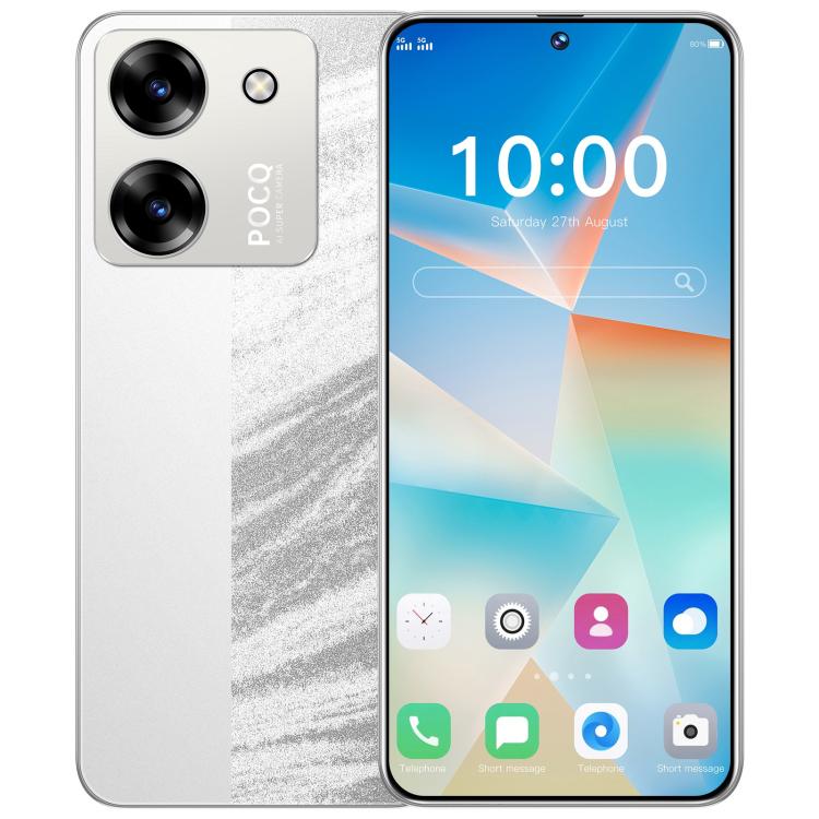 M7 Pro / ZKU289, 2GB+16GB, 6.56 inch Android 8.1 MTK6580A Quad Core, Network: 3G, Dual SIM, Plug:UK Plug(Silver)