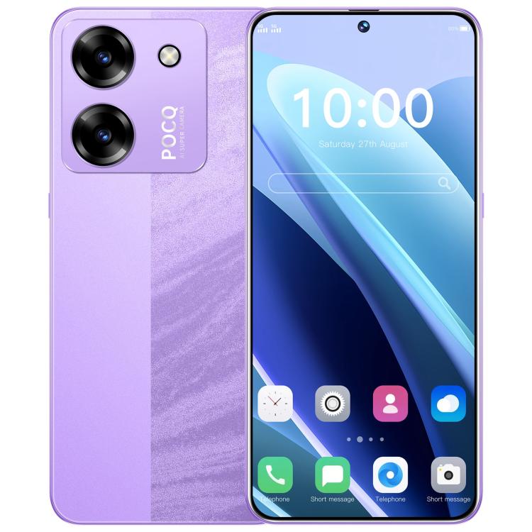 M7 Pro / ZKU289, 2GB+16GB, 6.56 inch Android 8.1 MTK6580A Quad Core, Network: 3G, Dual SIM, Plug:US Plug(Purple)