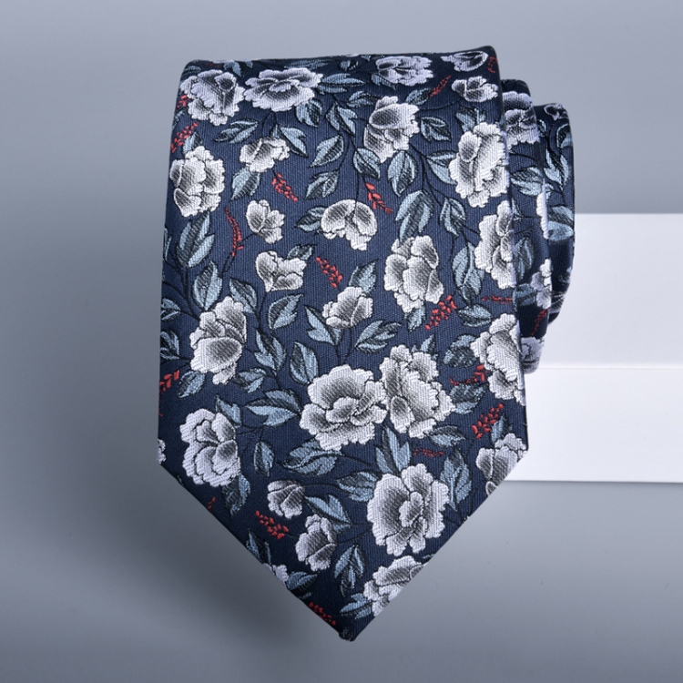 Men Formal Casual Business Floral Tie Clothing Accessories, Style: No.4