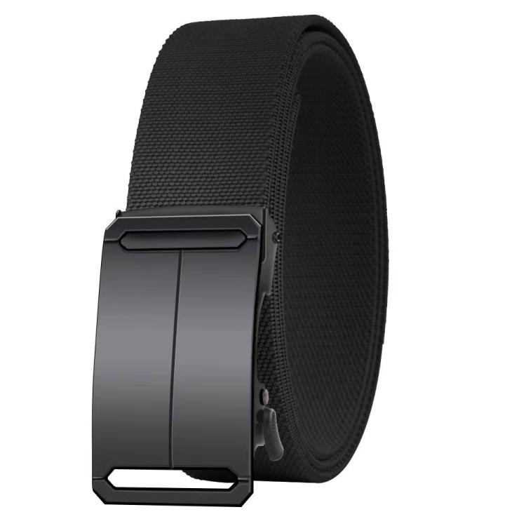 Men Outdoor Automatic Buckle Stretch Belt, Length: 120cm(้ป่ฒ)