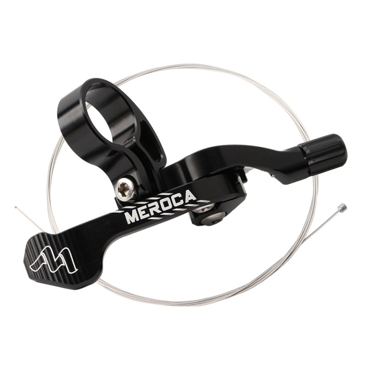 MEROCA Bicycle Telescoping Pipeline Controller Lifting Sitting Pipeline Control Switch(Black)