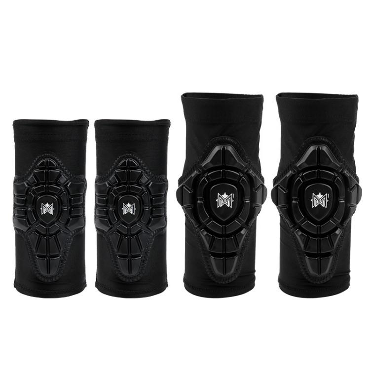 MEROCA Children Balance Bike Cover Roller Skate Bike Protective Set, Spec: Kneepads+Elbow Pads