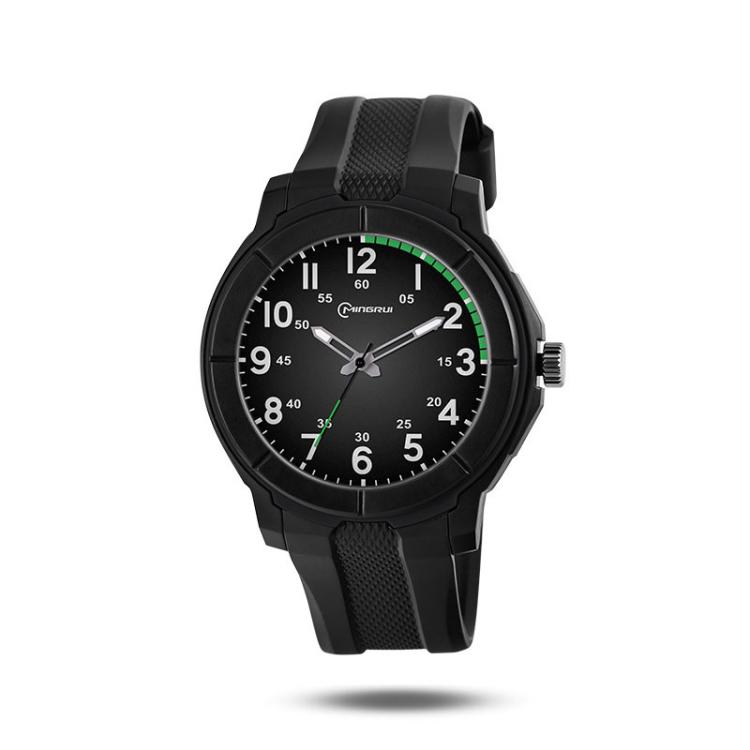 MINGRUI Mens Sport Digital Quartz Watch 30M Waterproof Outdoor Wrist Watch Casual Timepiece For Teens & Men(Black Green)