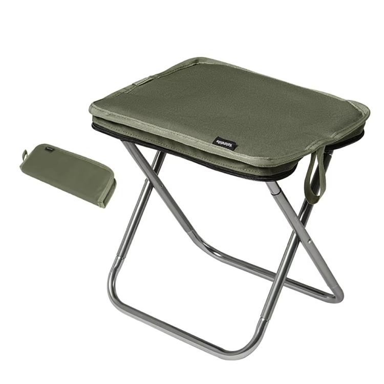 Naturehike Folding Stool Portable Outdoor Camping Aluminum Chair(Green)