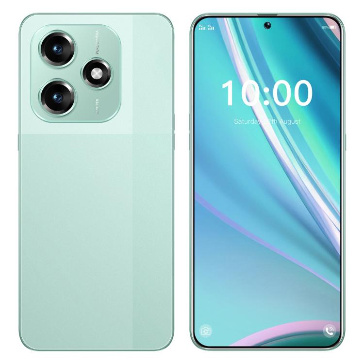 Note 14 / ZKU291, 2GB+16GB, 6.56 inch Android 8.1 MTK6580A Quad Core, Network: 3G, Dual SIM, Plug:UK Plug(Green)