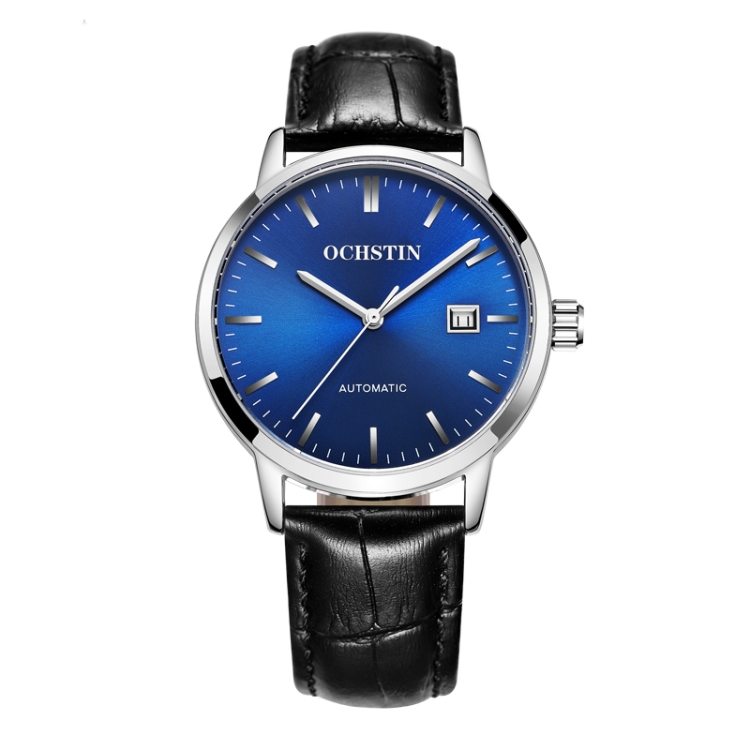 OCHSTIN 62025C Master Series Date Mechanical Men Watch(Black-Blue)