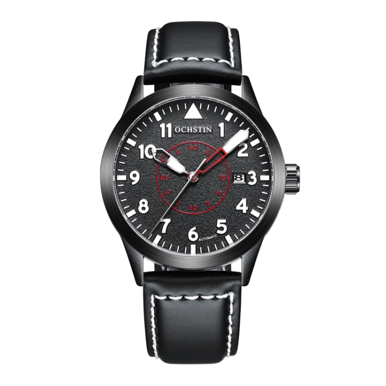 OCHSTIN 62028C Master Series Luminous Mechanical Men Watch(Black)
