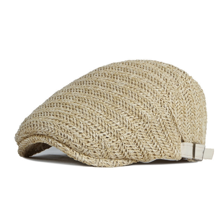 Outdoor Breathable Mesh Beret Painter Hat(Khaki)
