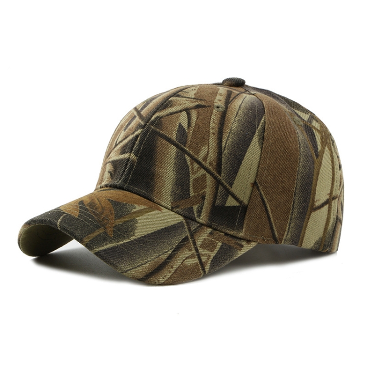 Outdoor Mountain Travel Camouflage Duck Tongue Cap(Brown)
