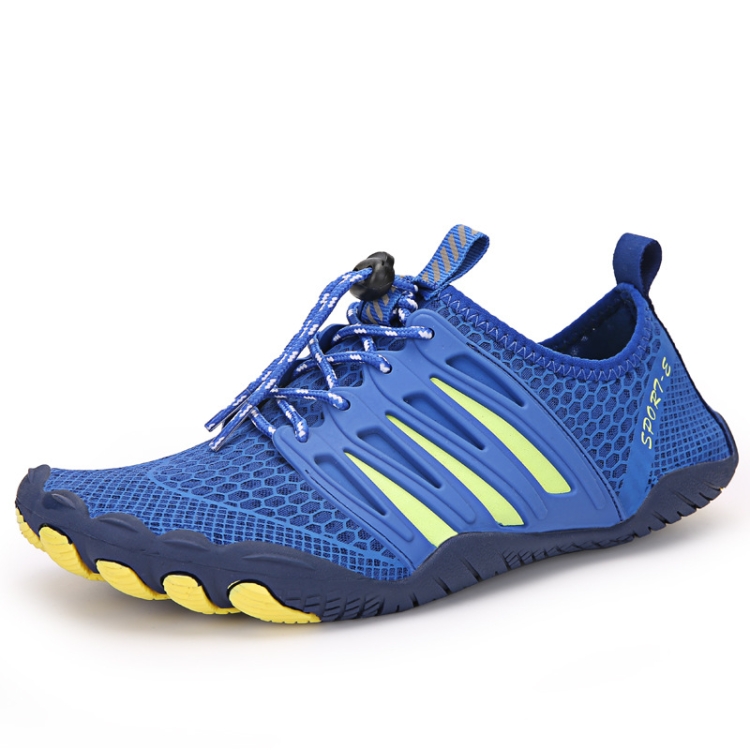 Outdoor Sports Hiking Shoes Antiskid Fishing Wading Shoes Lovers Beach Shoes, Size: 42(Sapphire)