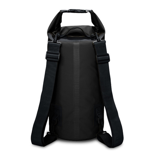 Outdoor Waterproof Dry Dual Shoulder Strap Bag Dry Sack, Capacity: 10L (Black)