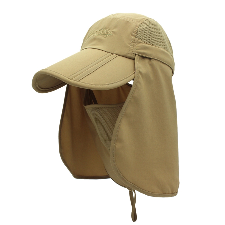 outfly 360 Degree Anti-Ultraviolet Hat Quick Drying Sun Cap, Size: Adjustable(Child Khaki)