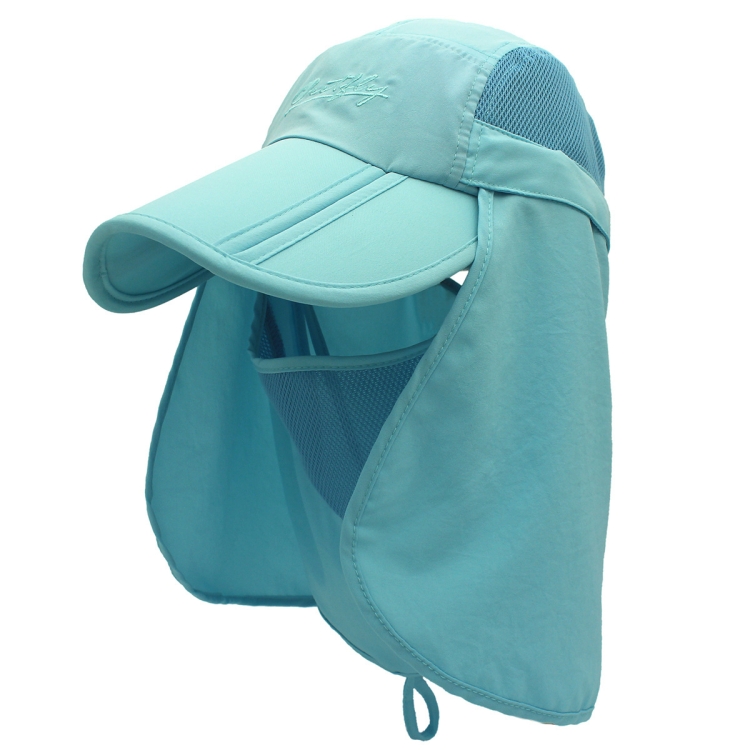 outfly 360 Degree Anti-Ultraviolet Hat Quick Drying Sun Cap, Size: Adjustable(Child Sky Blue)