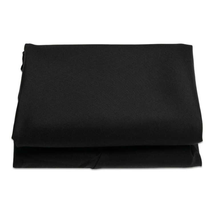 Polyester Parasol Replacement Cloth Round Garden Umbrella Cover, Size: Diameter 2m  6 Ribs(Black)