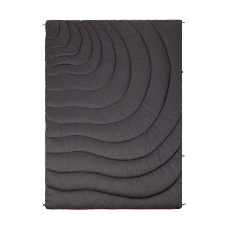 Portable Outdoor Camping Thermal Blanket Waterproof Camping Mat, Style: Black 3-1
