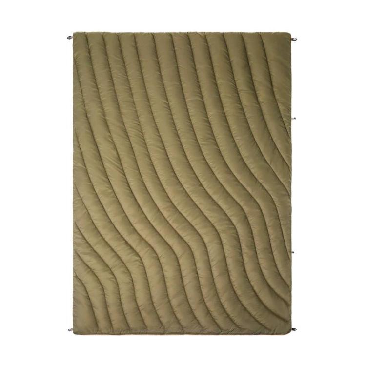 Portable Outdoor Camping Thermal Blanket Waterproof Camping Mat, Style: Green 2-3